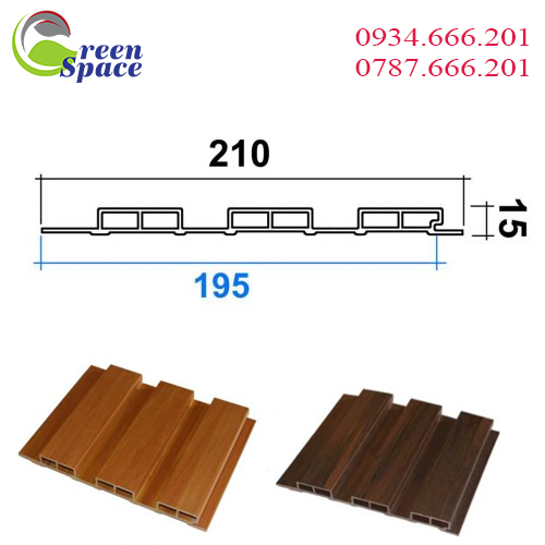 Ốp tường wpvc 3 sóng thấp