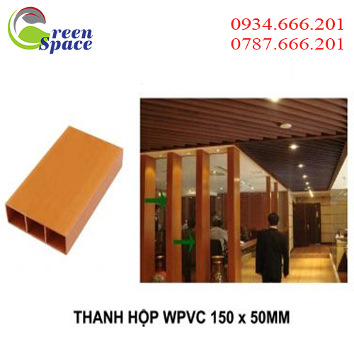 Thanh hộp wpvc150x50mm