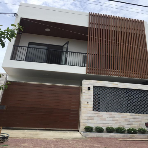 Lam chắn nắng gỗ nhựa